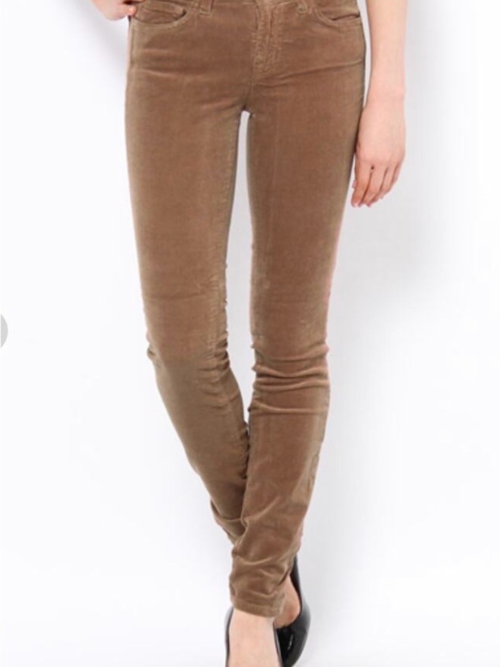 J Brand Slim Corduroy Lioness Pants in Tan